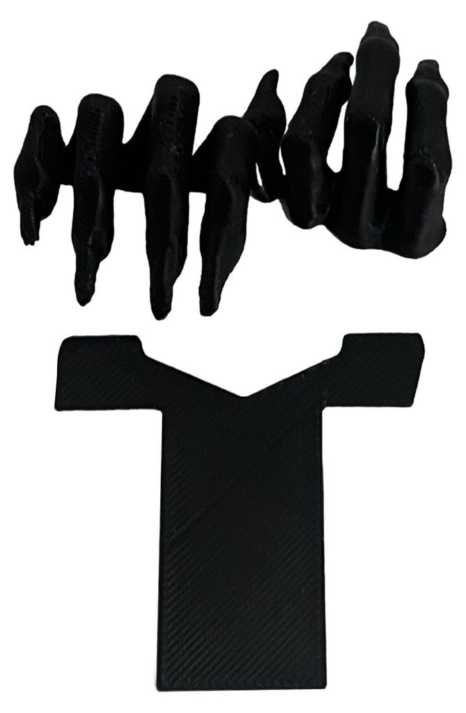 Gruseliges Lesezeichen in Form eines Handknochens – Lustiges Horror-Lesezeichen für Leseratten – Realistische PLA-Deko – Geschenkidee für H...