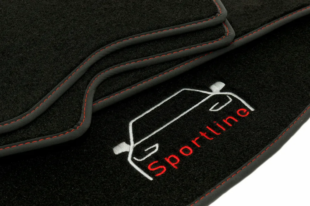 Set Tappeti Audi Q2 2016+ SPORTLINE | Velluto Tecnico Antiscivolo - 4
