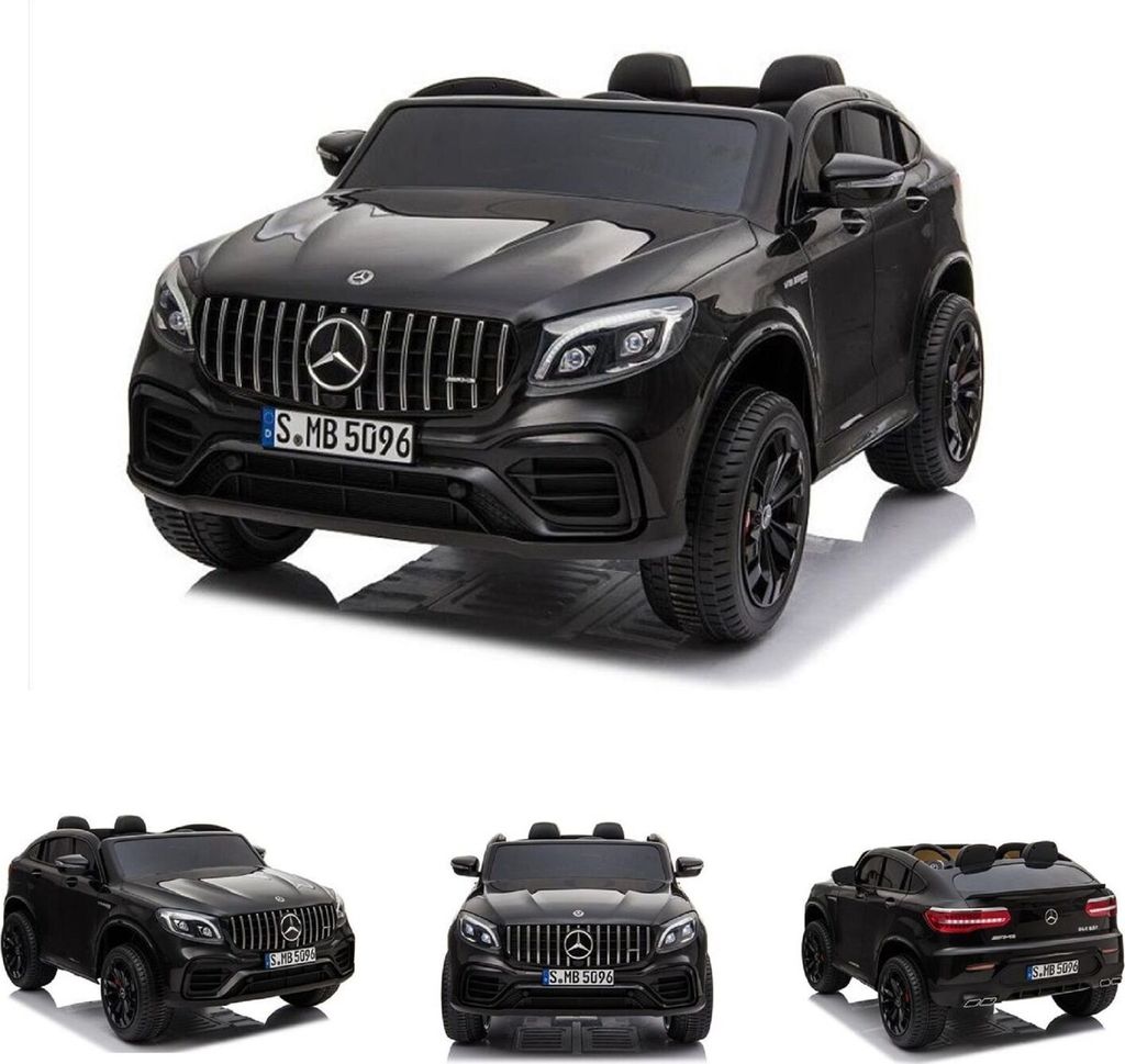 Auto elettrica per bambini ES-Toys Mercedes GLC63S, due Immagine del prodotto 