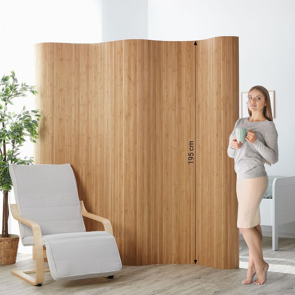 Homestyle4u rozdělovač místností 250x200 obrazovka Obrázek produktu 