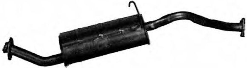 VEGAZ MIS-80 Endschalldämpfer für MITSUBISHI PAJERO I (L04G, L14G) Auspuff