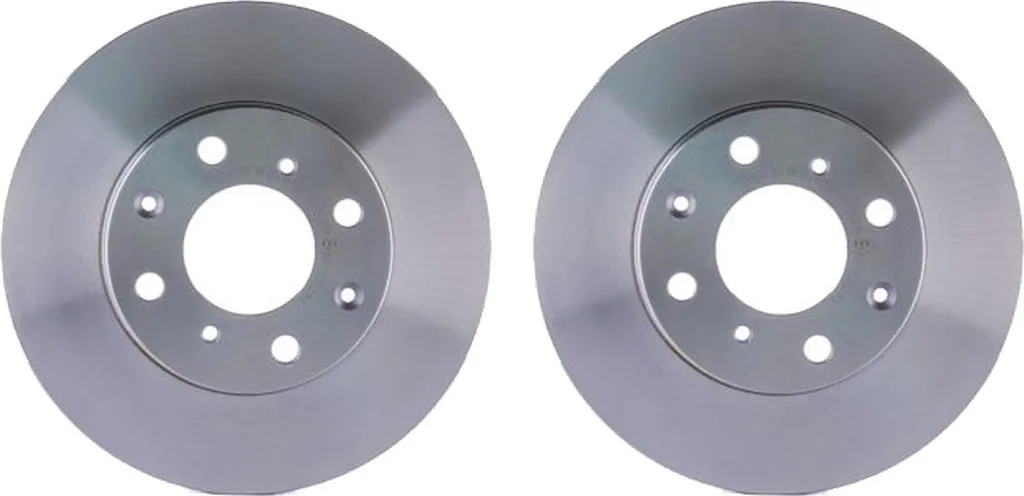 2 Disques de frein HELLA pour HONDA CIVIC V Hatchback EG - Qualité OE