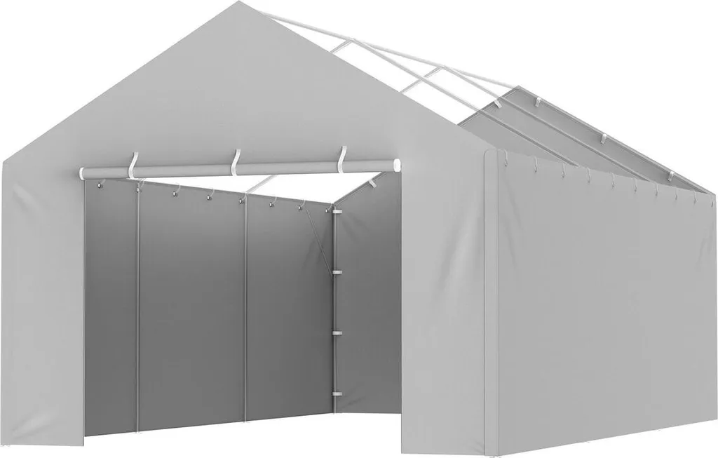 Bâche Latérale 12x20 pi Anti-UV et Imperméable pour Abri de Voiture