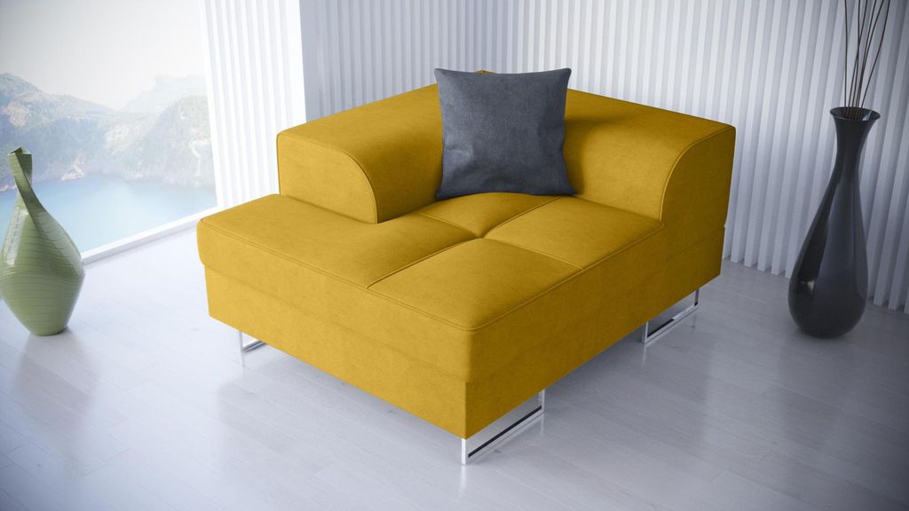 Sessel Design Couch Sofa Relax Textil Lounge Club Polster Sitzer Luxus Fernseh