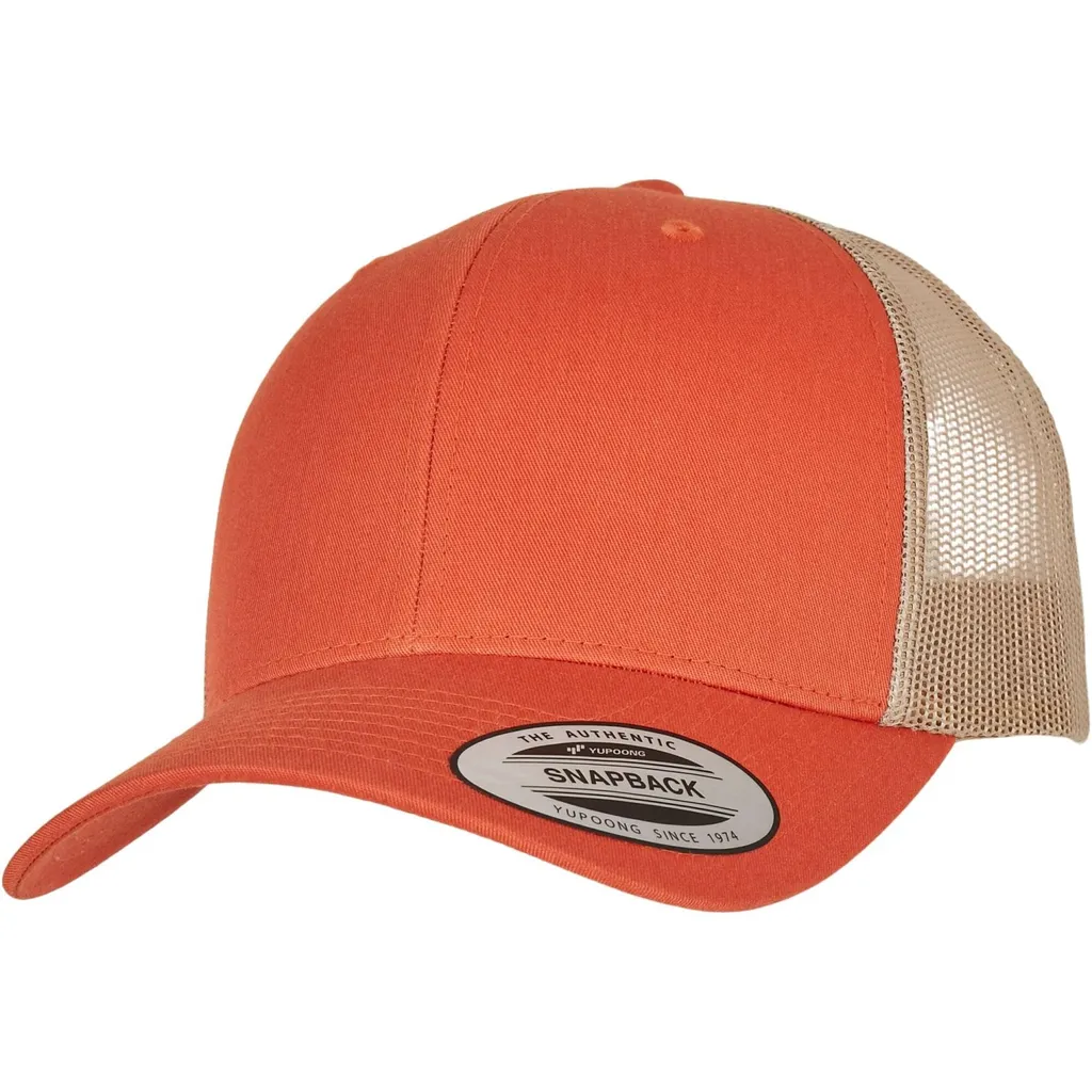 Snapback Flexfit Retro Trucker Arancio Rustico - Accessorio Urban Style