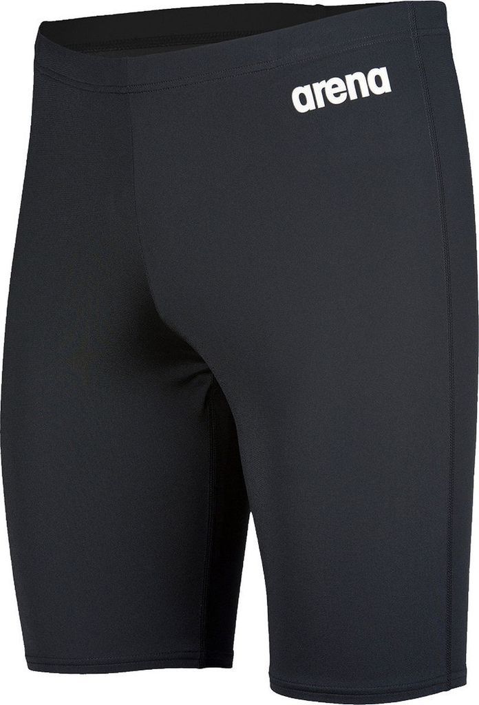 Arena TEAM SWIM JAMMER SOLID BLACK-WHITE 4