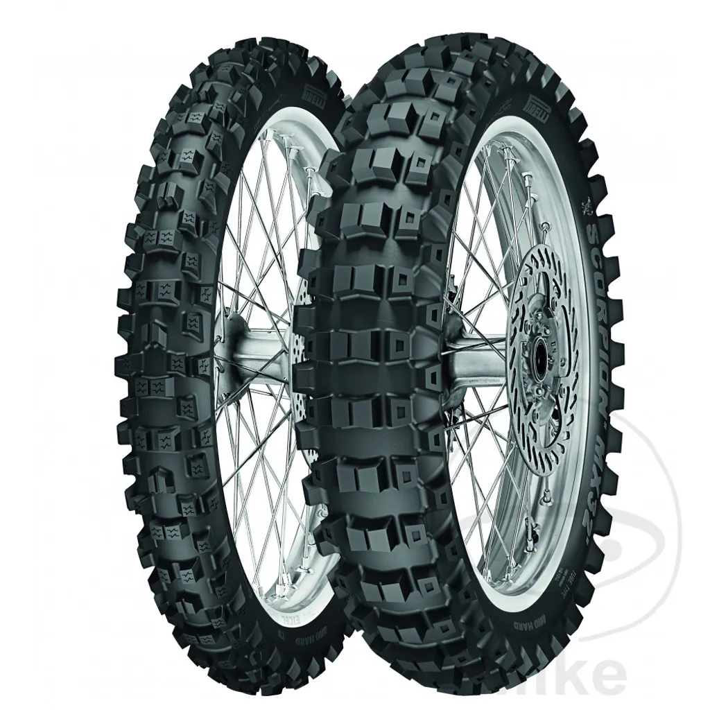 Pneu Pirelli Scorpion MX32 Mid Hard 80/100-21 évitez les glissades de l'avant