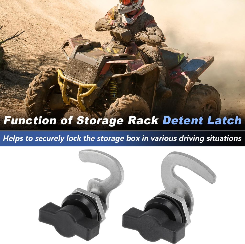 Front Storage Rack Latch Für Polaris Sportsman 300 400 450 500 600 700 800 Für Polaris Hawkeye 2008-2011 Für Polaris Magnum 330 Flexible Detent ...