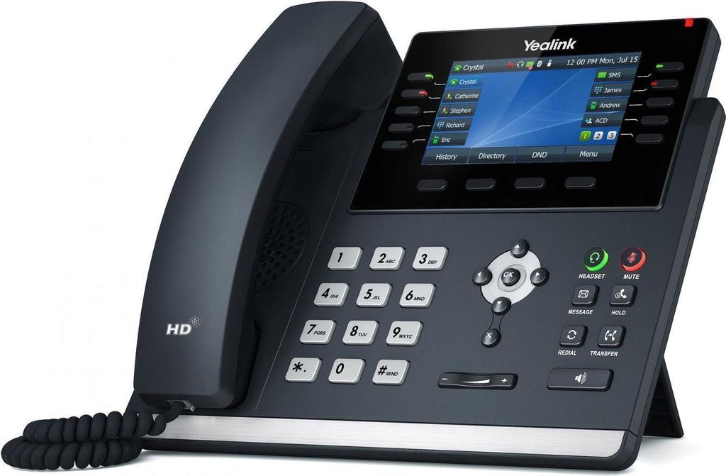 Yealink SIP-T46U - Telefono VoIP con identificativo del Immagine del prodotto 