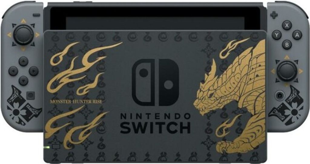 Nintendo Switch so sivým Joy-Conom - Monster Hunter Rise Obrázok produktu 2