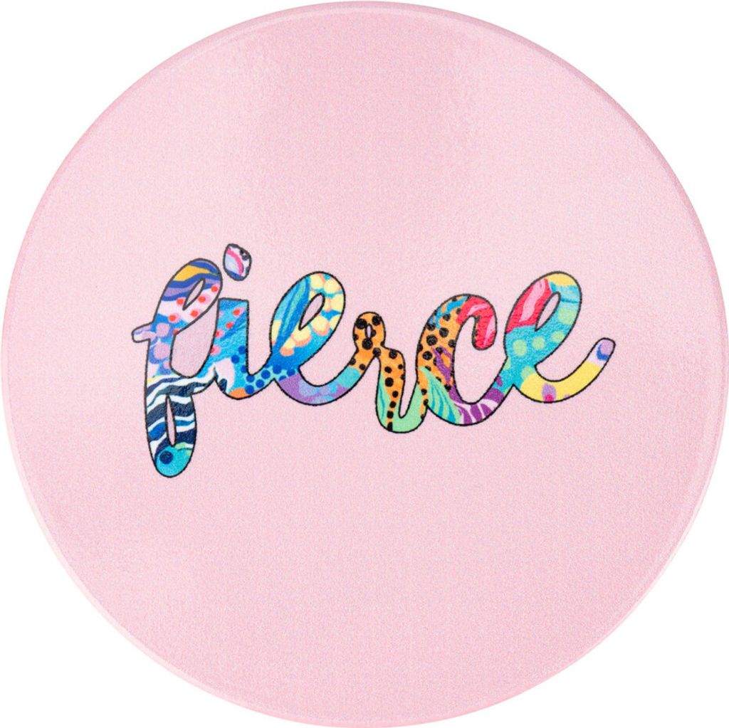 Maxwell & Williams BE FIERCE Keramikuntersetzer Fierce, Untersetzer, Keramik / Kork, 10 cm, DU0415
