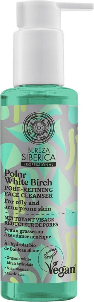 Natura Siberica Bereza Polar White Birch Limpiador Facial 145ml