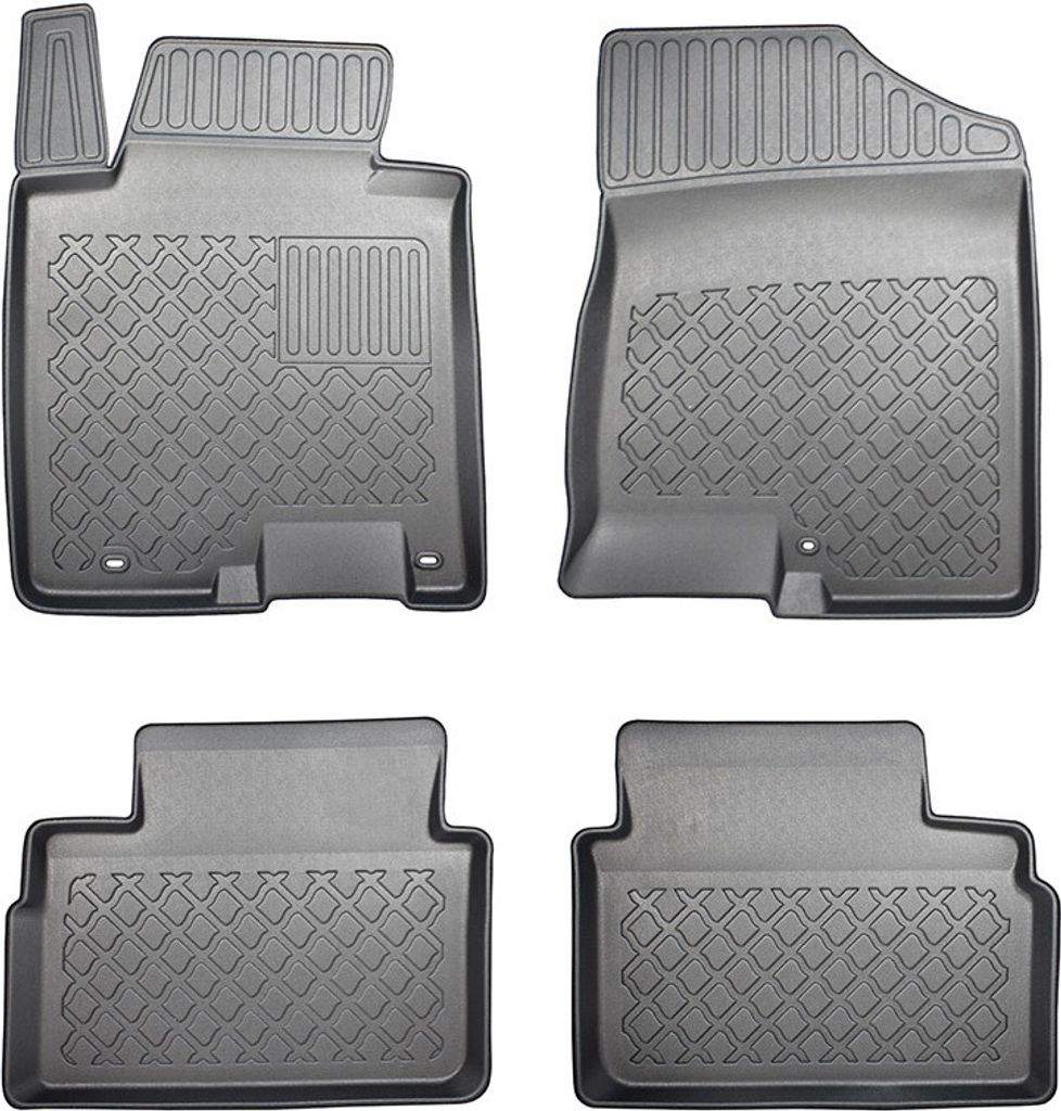 Z441157 TPE-Gummifußmatten kompatibel mit Kia Ceed II & pro Ceed II Hatchback 3/5 door 05.2012-05.2018