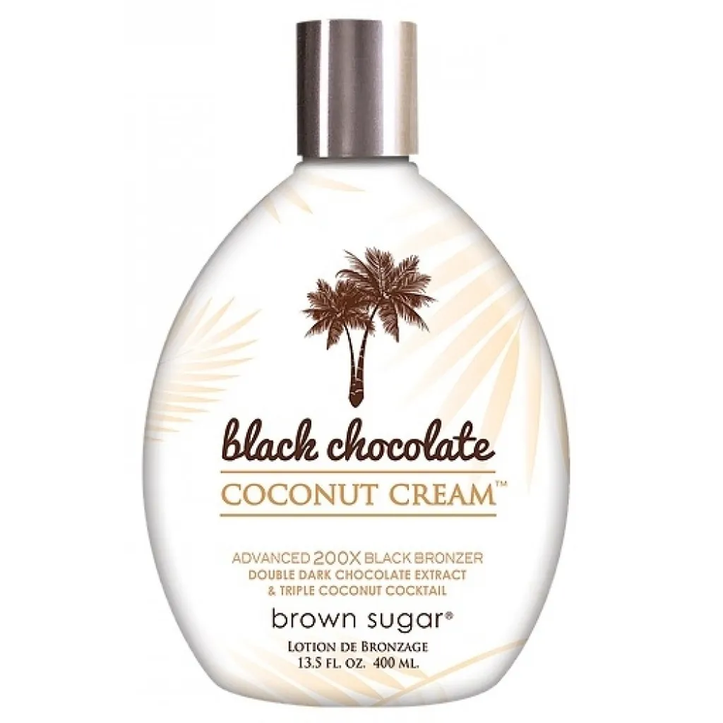 Kokosnusscreme chocolat noir et sucre brun 400 ml onctueuse [200X]