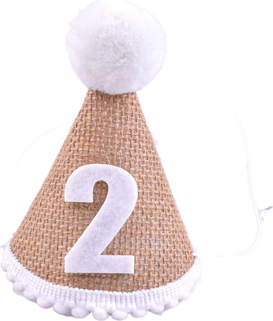 Geburtstagsmütze mit Bommelball, elastisch, geflochten, keine Verformung, breite Anwendungen, zum Dekorieren, leichte Geburtstagsparty-Mütze für...