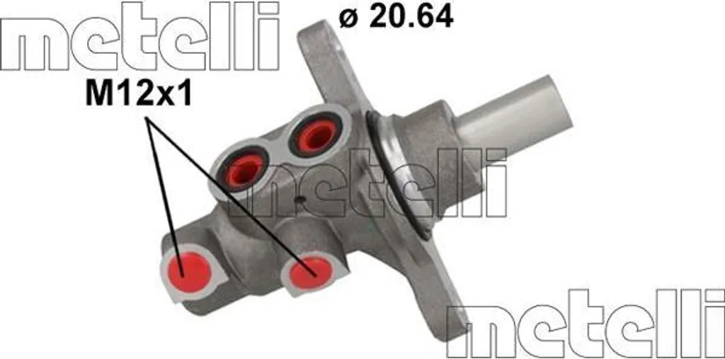 Maître-cylindre de frein Metelli 05-0898 pour OE 460113328R Fiable
