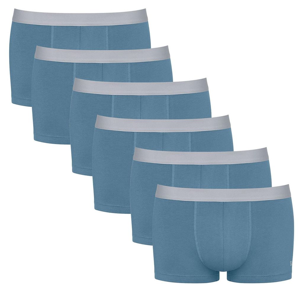 sloggi Herren Retro Pants 6-Pack GO ABC 2.0 Hipster - PROVINCIAL BLUE - Größe XXL