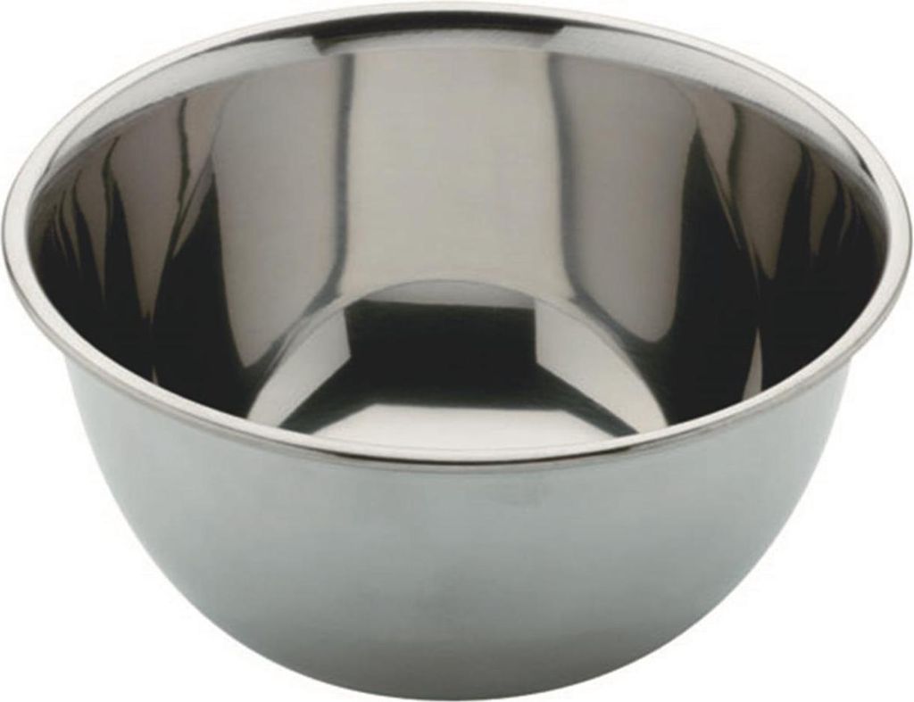 schüssel Kinderküche silber Aluminium 16 x 16 cm