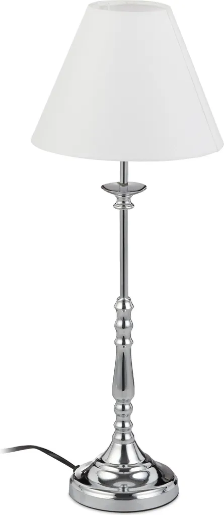 Lampe de table vintage Relaxdays : luminaire stable et anti-éblouissement