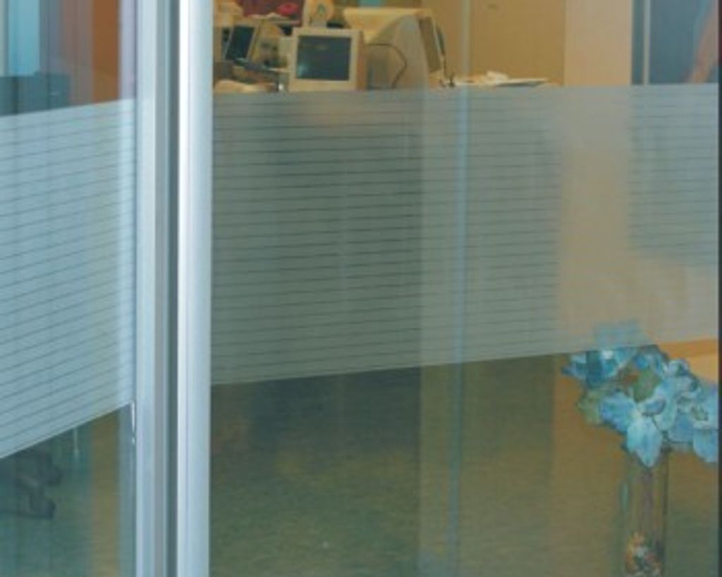 Elektrostatische Fensterfolie Mayo gestreift 92 x 150 cm