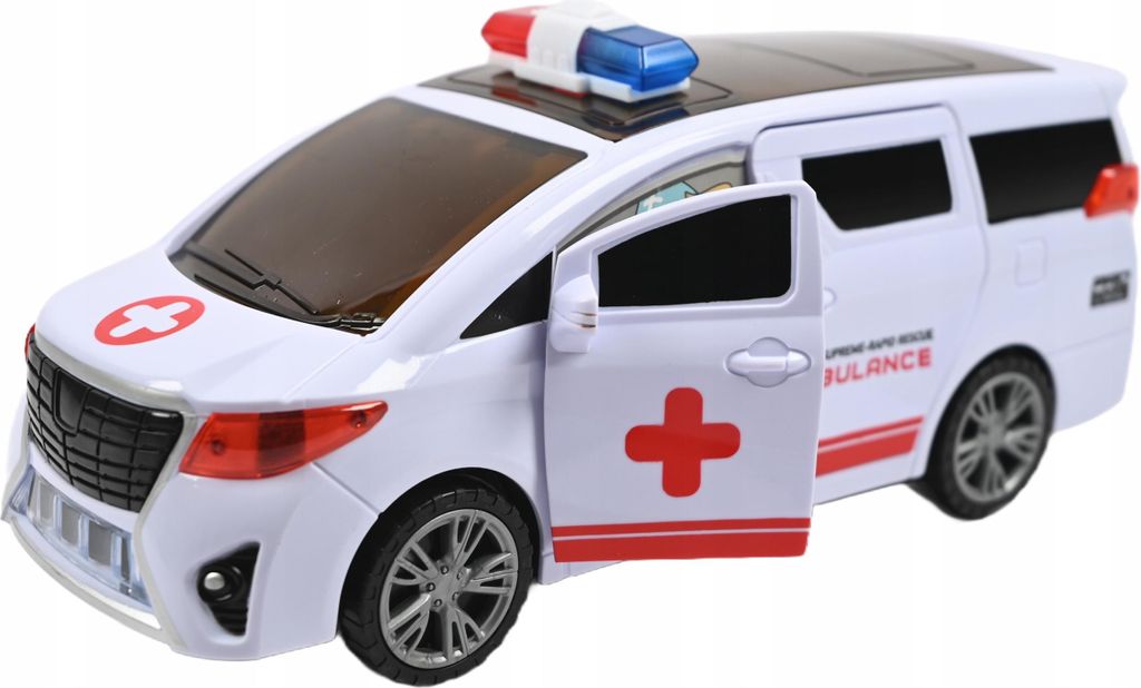 Krankenwagen Spielzeugauto mit Licht & Sound - Produktbild 