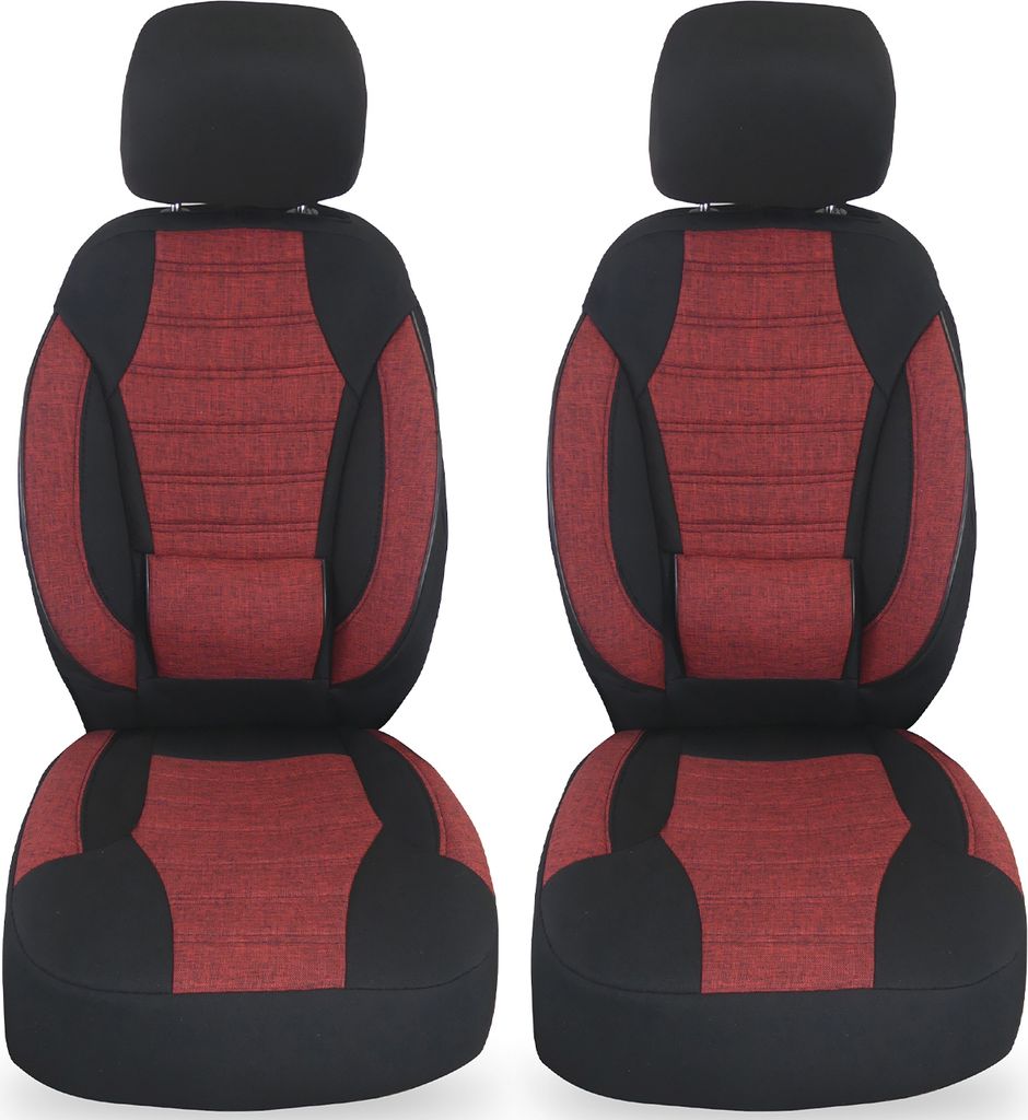 Mazda CX-5 2. Gen. Bj ab 2017 kompatible Schonbezüge in Schwarz/Rot KT102