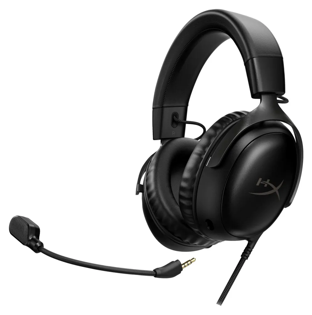 Casque gaming filaire HyperX Cloud III noir pour PC et consoles