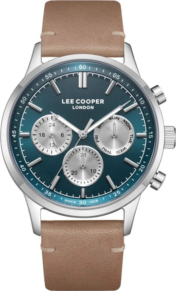 Montre Lee Cooper LC08001.371 Tyler pour Hommes avec Bracelet en Acier