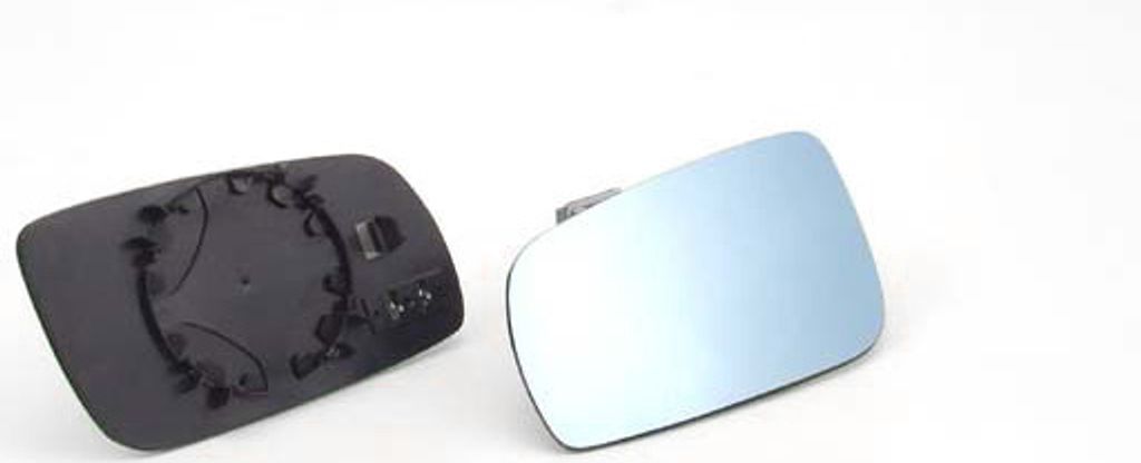 Johns, Spiegel Ersatzglas Links passend für Audi A6 4B 01/97-09/99 mit Trägerplatte asp