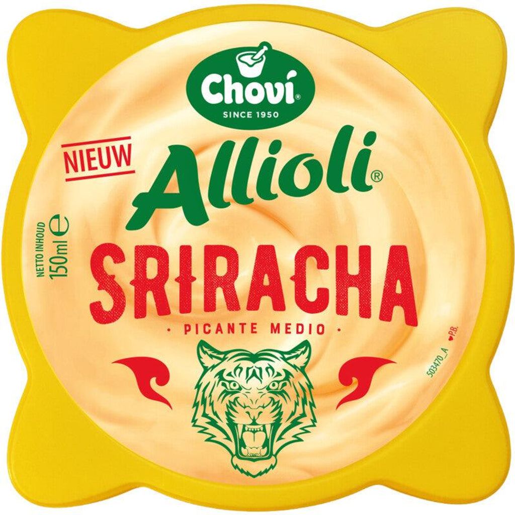Chovi Allioli Sriracha 150g – Salsa piccante Sriracha Immagine del prodotto 
