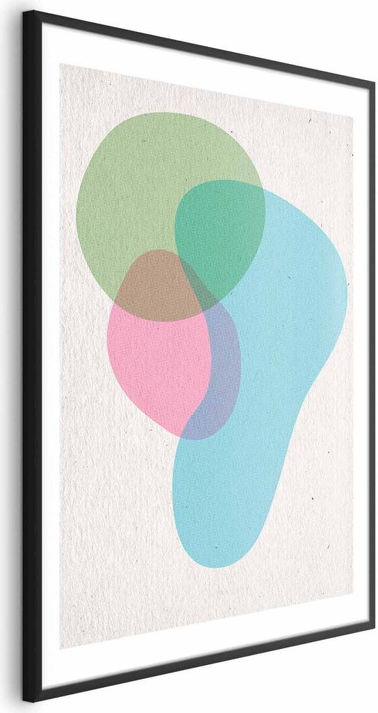Posterpapier Poster - Colorful Spots 60x90 cm Abstrakt a-A-0385-ao-a