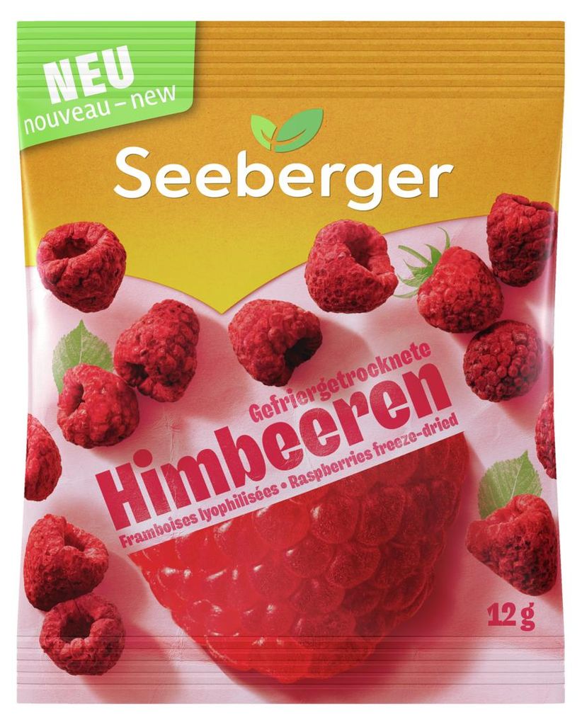Seeberger Gefriergetrocknete Himbeeren 12g Produktbild 