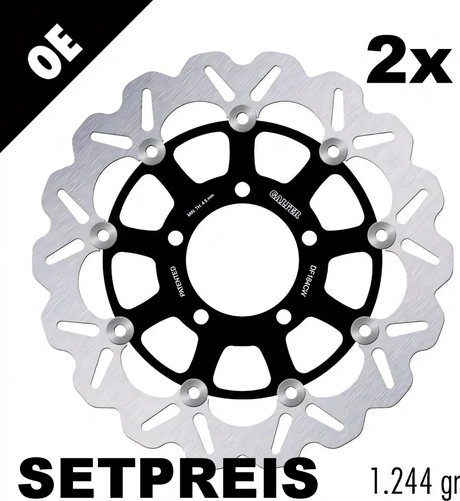 Finis les Vibrations au Freinage sur Kawasaki - Disques Galfer DF184CW