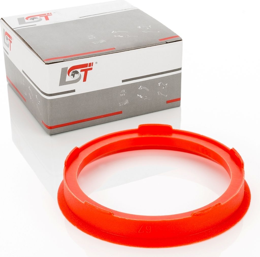 1 ZENTRIERRING REDUZIERRING FÜR ALUFELGEN - GRÖßE Ø 67,0 mm - Ø 57,1 mm