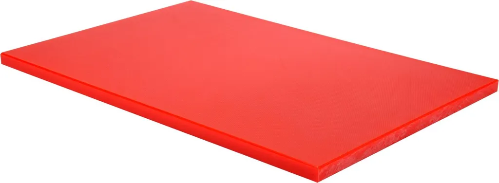 Tagliere Gastro Professionale 60x40x2cm Rosso HACCP - Alta Densità