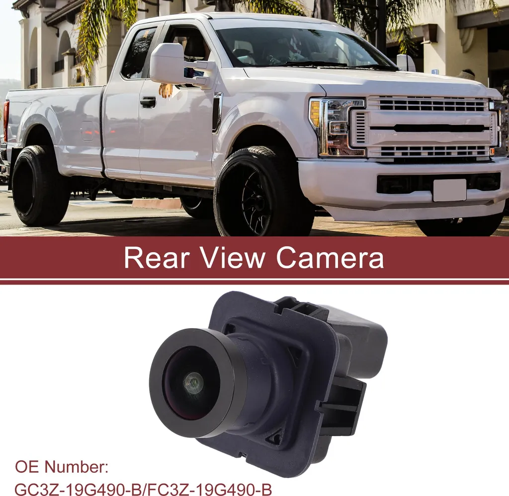 Caméra de recul étanche IP68 pour Ford F-250 avec vision nocturne HD