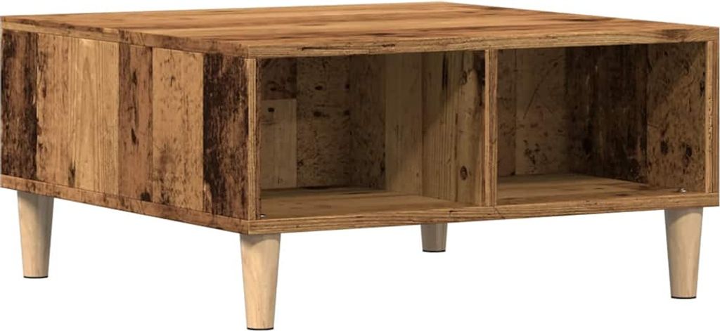 "im Sonderangebot"Satztische/Couchtisch elegantes Design - Wohnzimmertisch - Altholz-Optik 60x60x30cm Holzwerkstoff - Couchtische DEMöbel175321