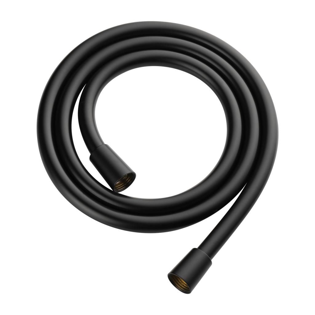 Sprchová hadice, sprchová hadice, černá, matná, 150 cm Obrázek produktu 
