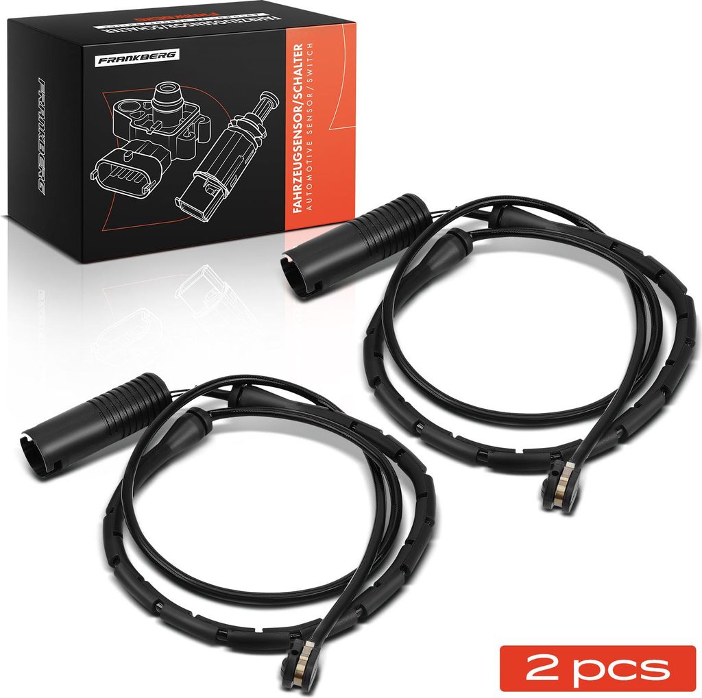 Frankberg 2x Warnkontakt Bremsbelagverschleiß Vorderachse für BMW E36 Z3 Coupe Cabrio M3 3.0L 3.2L