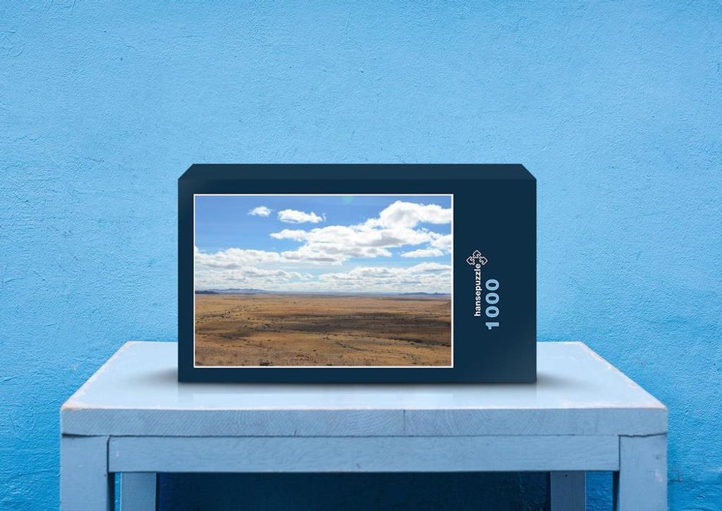 hansepuzzle 79737 - Namibia Puzzle, 1000 Teile, Natur, 60,0 x 46,0cm mit hochwertiger Aufbewahrung, Kartonbox und wiederverschließbarem Beutel