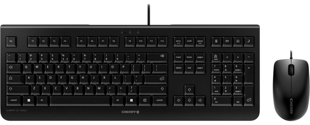 Cherry DC 2000 - Tastatur-und-Maus-Set - USB