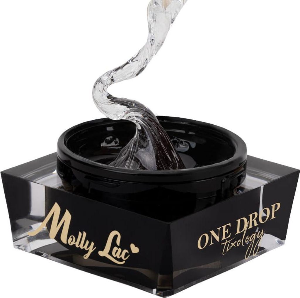MollyLac One Drop Tixology Ice Glass 15 g Thixotropes Aufbaugel