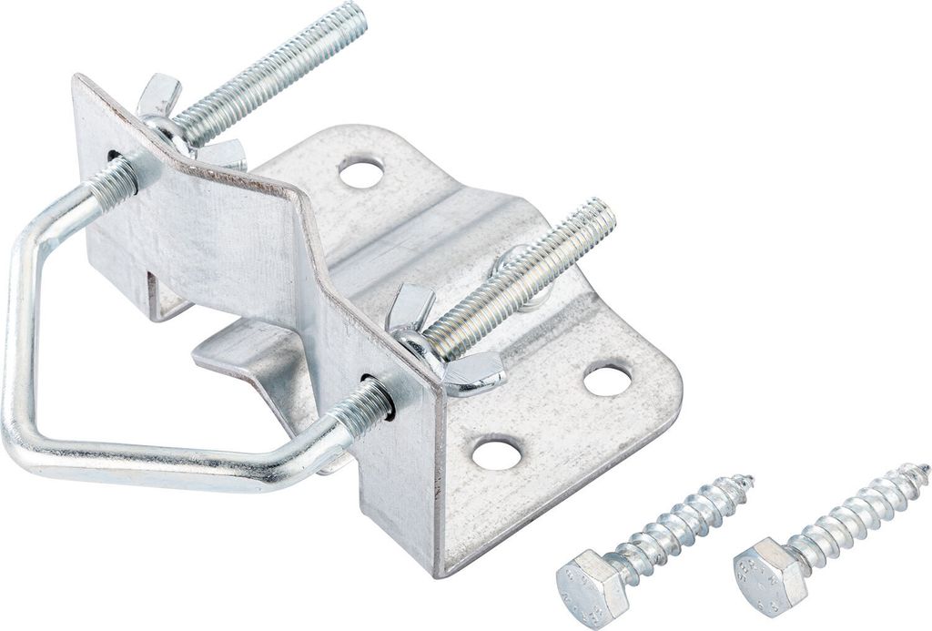 Schwaiger Mastfuß bis 60 mm/Erdungsklemme