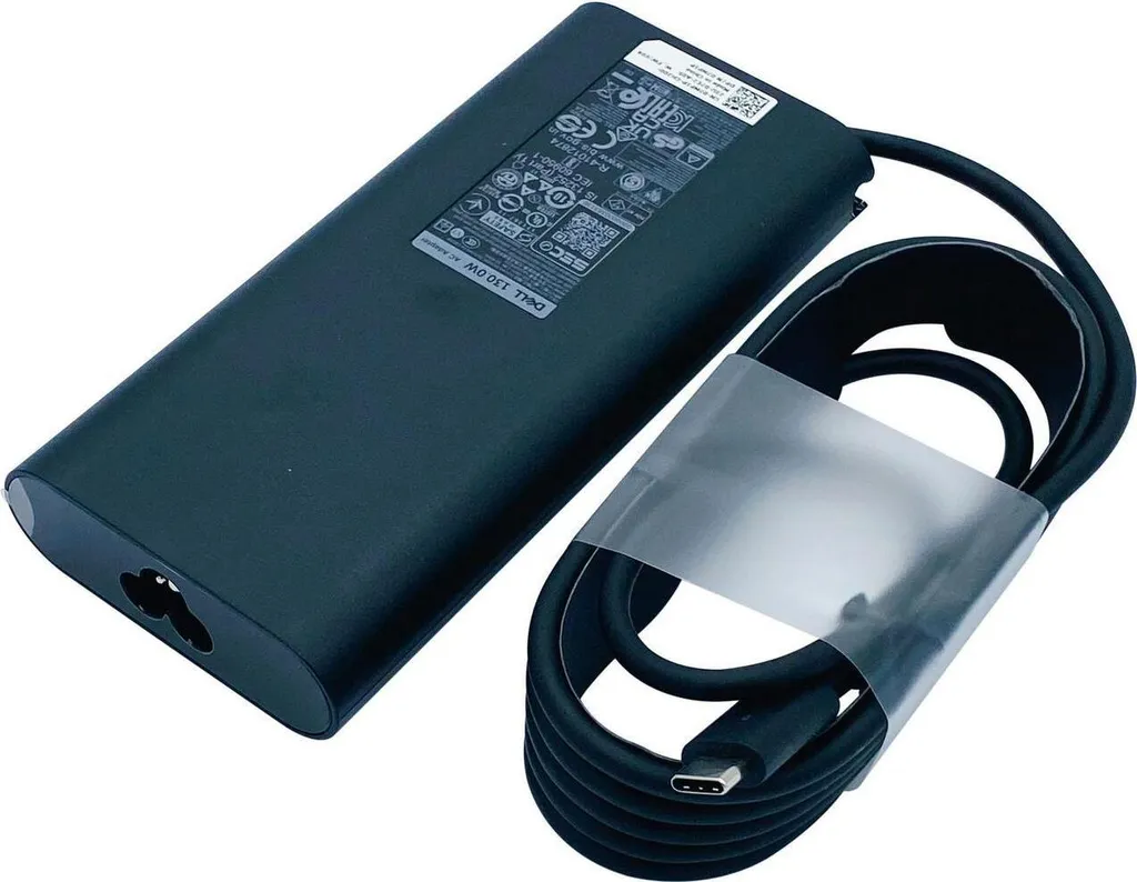 Dell 130W AC Adapter CT1P3 USB-C - Caricatore Rapido per Laptop Dell