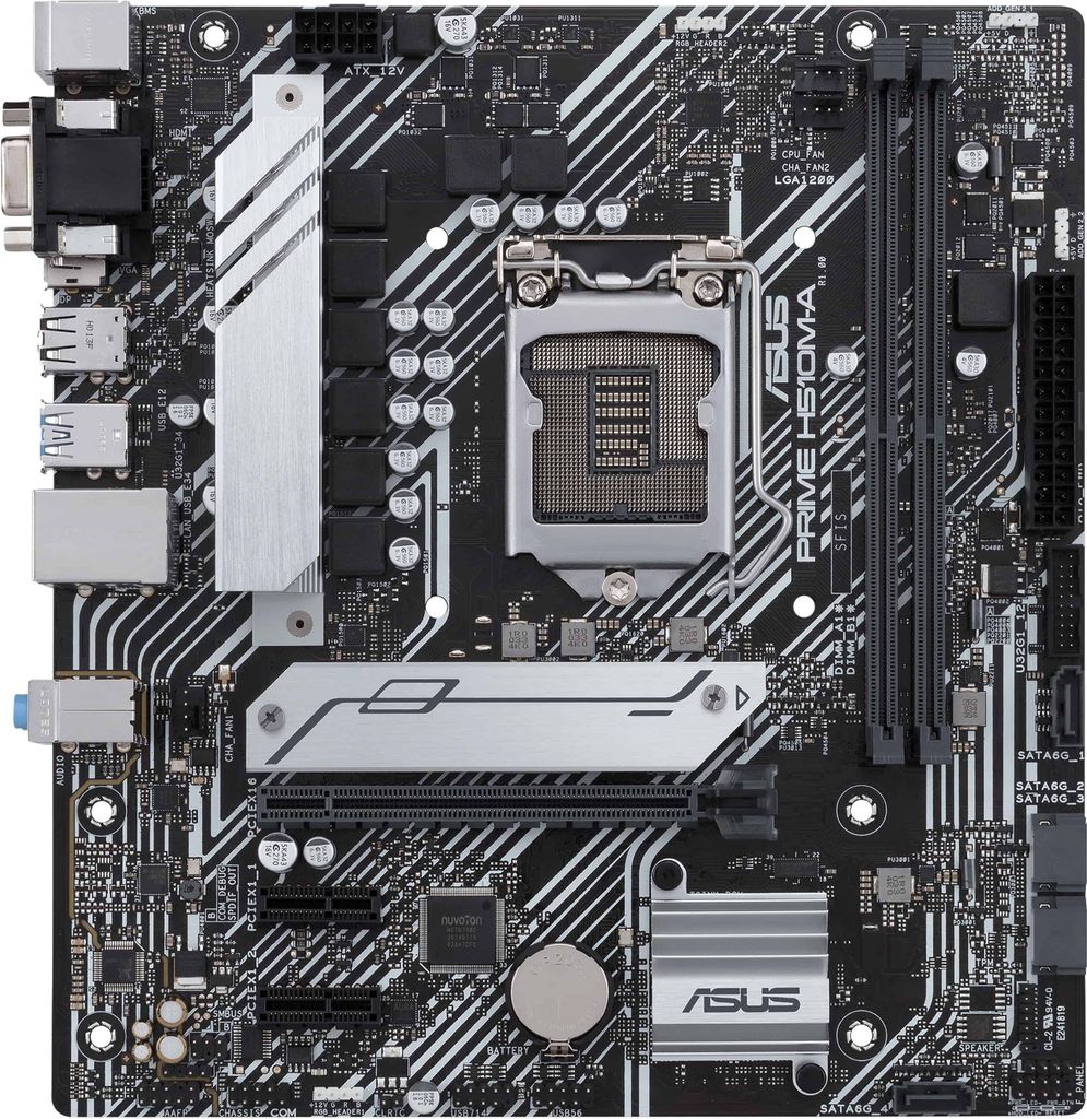 ASUS PRIME H510M-A - Intel - LGA 1200 - Intel® Celeron® - Obrázek produktu 