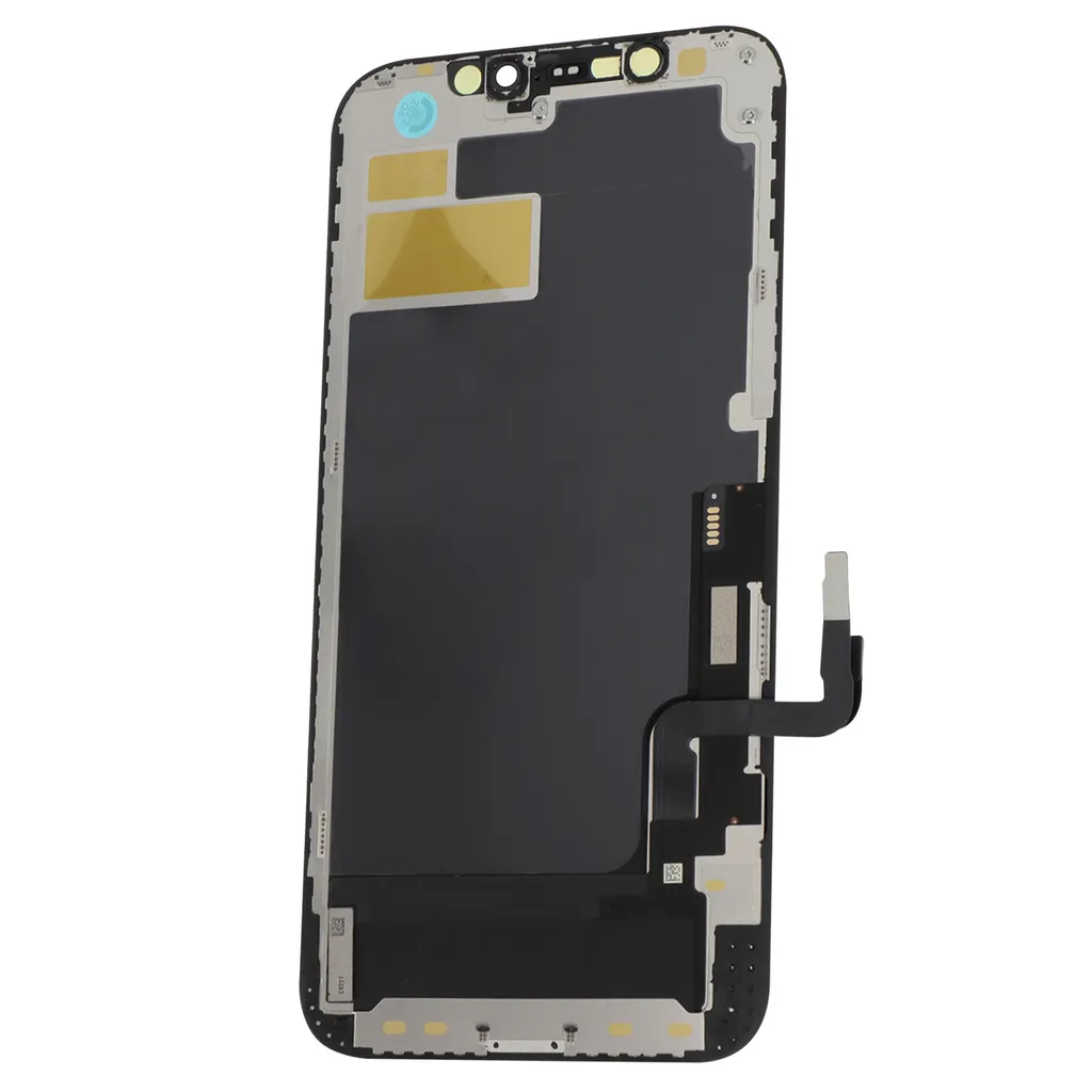 Écran de Remplacement pour iPhone 12 Clappio Hard OLED Noir Complet - 3