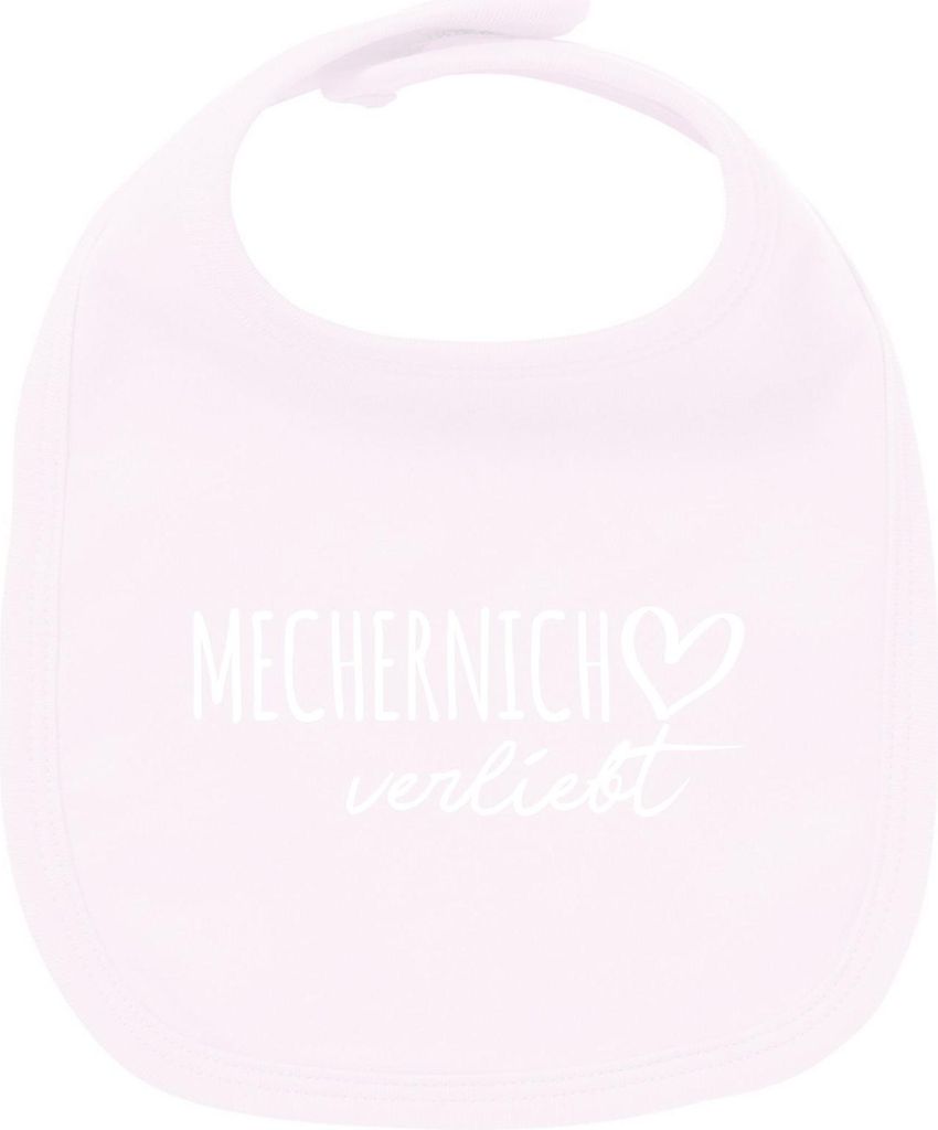 Huuraa Unisex Babylatz Mechernich verliebt Geschenk Babypink Baumwolle Mechernich Mitbringsel