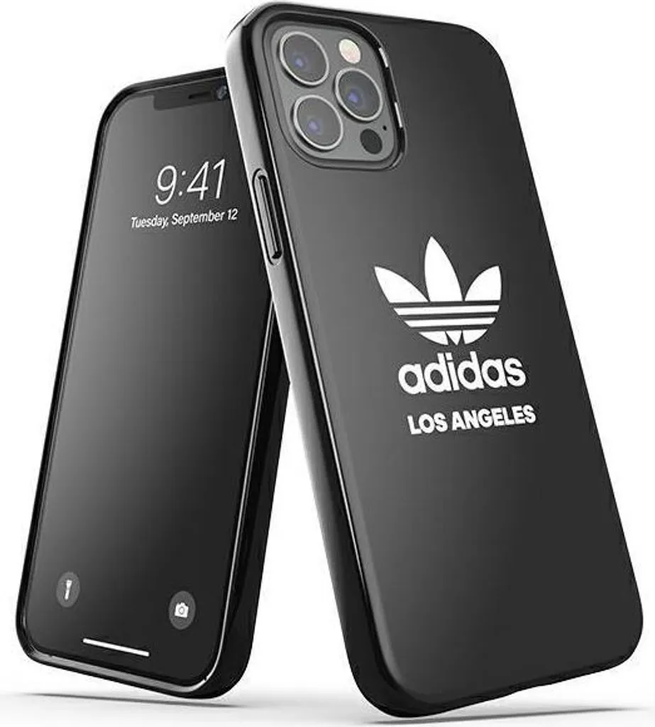 Adidas OR SnapCase Los Angeles iPhone 12/12 Pro nero / nero 43883