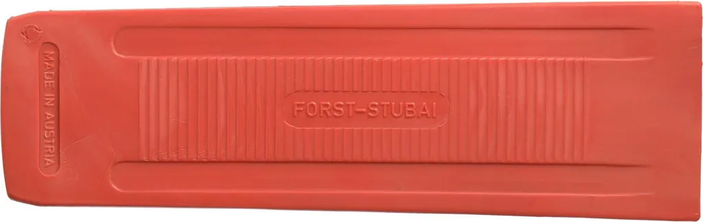Cuneo di abbattimento STUBAI 280 mm in poliammide | 460 g | Cuneo di abbattimento con scanalature trasversali, spaccalegna, cuneo per l'abbattimento di alberi, per silvicoltura, giardinaggio e campeggio