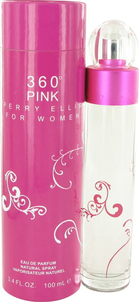 Perry Ellis 360° Pink Eau de Parfum 100ml - Parfum Floral pour Femme